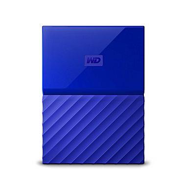 External HDD | WESTERN DIGITAL | My Passport | 4TB | USB 3.0 | Colour Blue | WDBYFT0040BBL-WESN