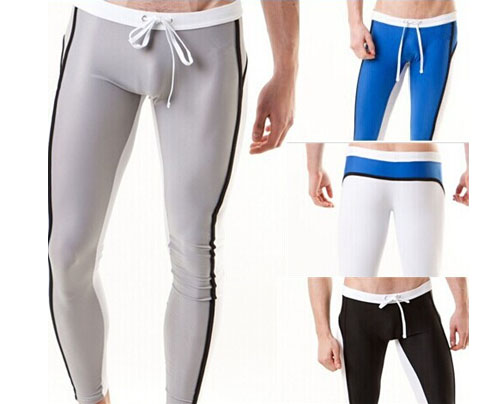 Modernas elastīgas garās atlētiskās bikses, Zilas Melnas, Pelēkas (Izmēri S, M, L, XL)