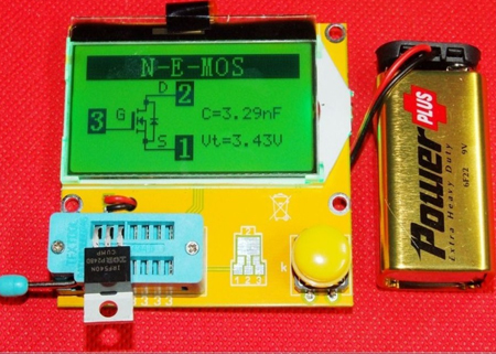 hobija Radiodetaļu Diodes, Triodes, Kondensatoru, modfetu, rezistoru, tranzistoru testeris