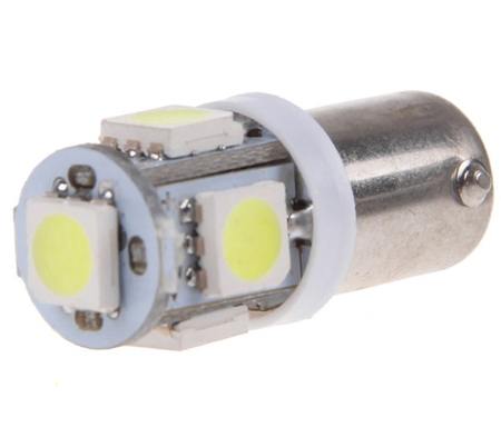 LED Spuldze BA9S 2W 5LED