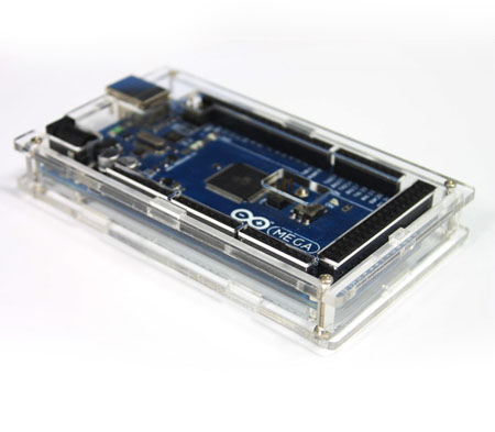 Arduino Mega caurspīdīga kastīte