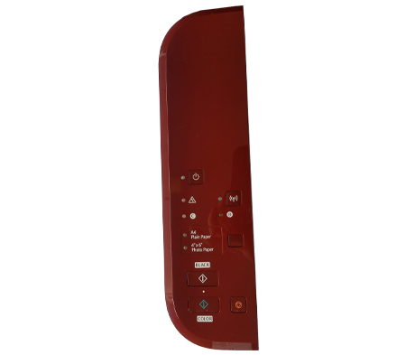 MG3650 button panel red