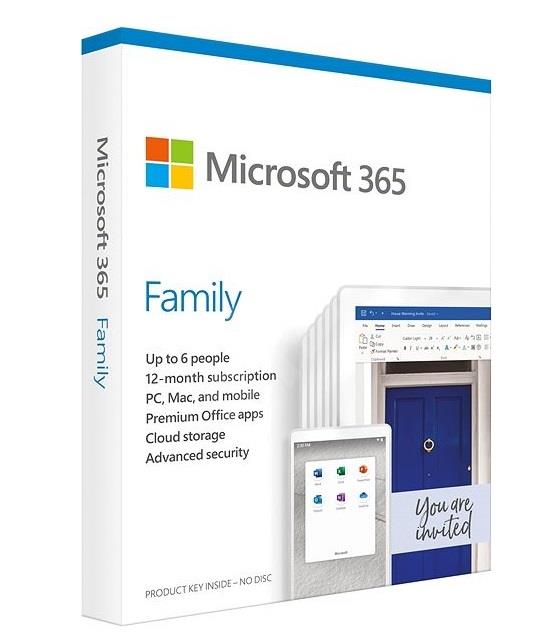 Microsoft Office 365 Family 5user 1 year