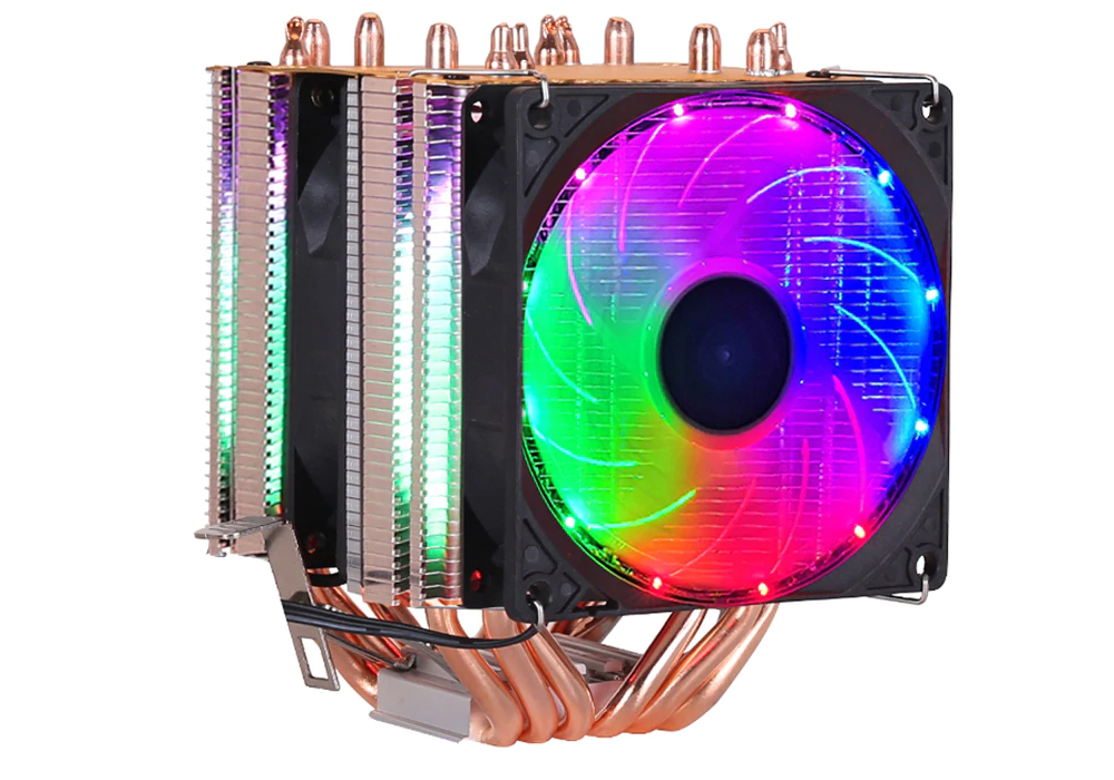 Dzese procesoram, CPU cooler, dadiators ar ventilatoru