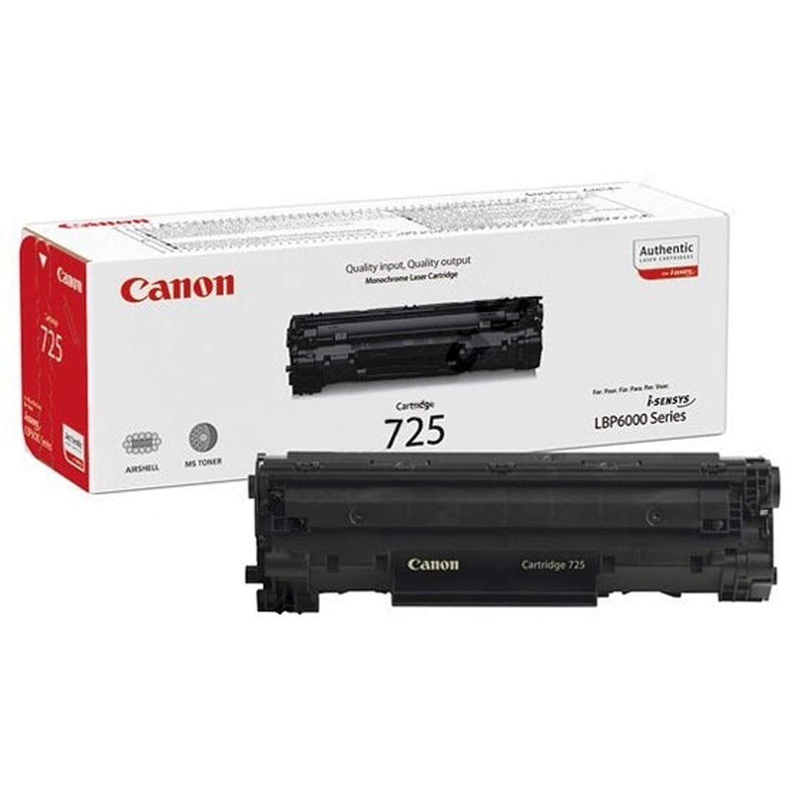 TONER BLACK CRG-725/3484B002 CANON