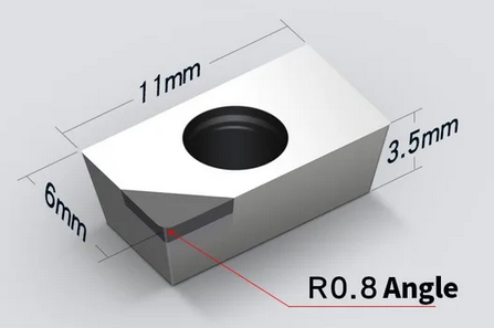 Dimanta Frēzes asmenis APKT 1135 PCD Aluminum