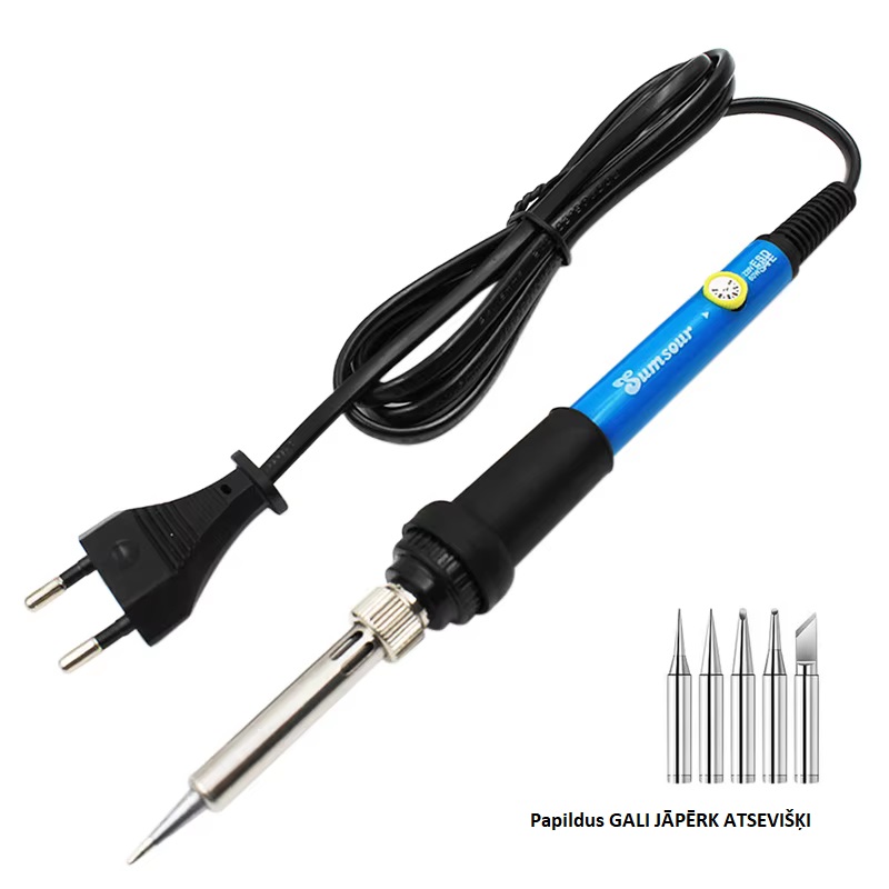 Normāls Lodāmurs 220V 60W Regulējams 200-400C