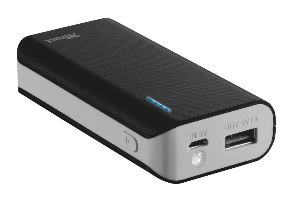 POWER BANK USB 5200MAH PORTAB./BLACK PRIMO 21635 TRUST