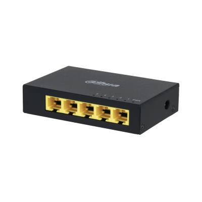 Switch|DAHUA|Type L2|5x10Base-T / 100Base-TX / 1000Base-T|DH-PFS3005-5GT