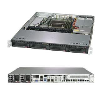 SERVER SYSTEM 1U SATA/SYS-5019C-MR SUPERMICRO