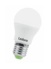 Light Bulb|LEDURO|Power consumption 6 Watts|Luminous flux 500 Lumen|2700 K|220-240V|Beam angle 360 degrees|21184