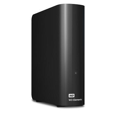 External HDD|WESTERN DIGITAL|Elements Desktop|6TB|USB 3.0|Black|WDBWLG0060HBK-EESN