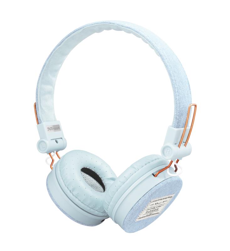 HEADSET FYBER/LIGHT DENIM 23610 TRUST