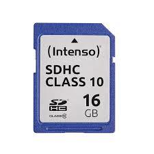 MEMORY SDHC 16GB C10/3411470 INTENSO