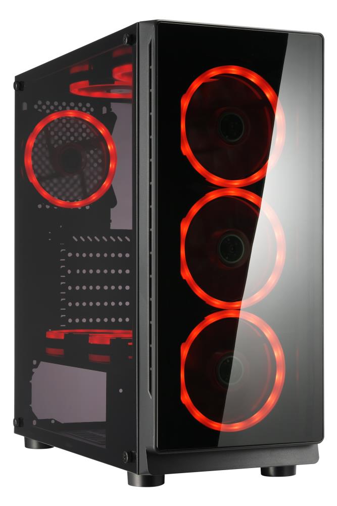 Case|GOLDEN TIGER|Raptor F-12|MidiTower|Not included|ATX|MicroATX|Colour Black|RAPTORF-12