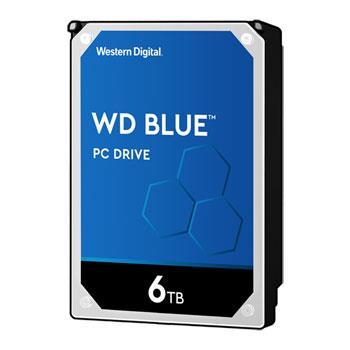 HDD|WESTERN DIGITAL|Blue|6TB|SATA 3.0|256 MB|5400 rpm|3,5