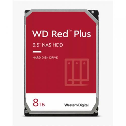 HDD|WESTERN DIGITAL|Red Plus|8TB|SATA|256 MB|5400 rpm|3,5