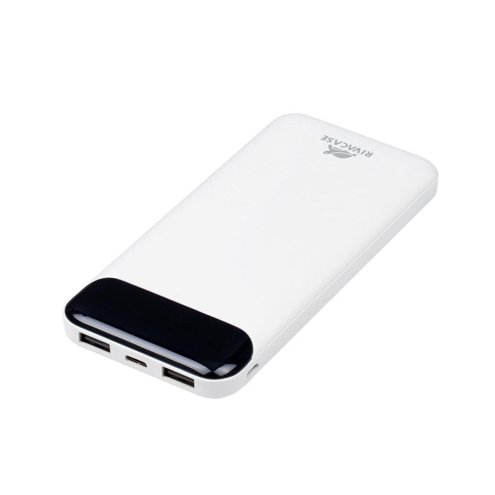 POWER BANK USB 10000MAH/WHITE VA2240 RIVACASE