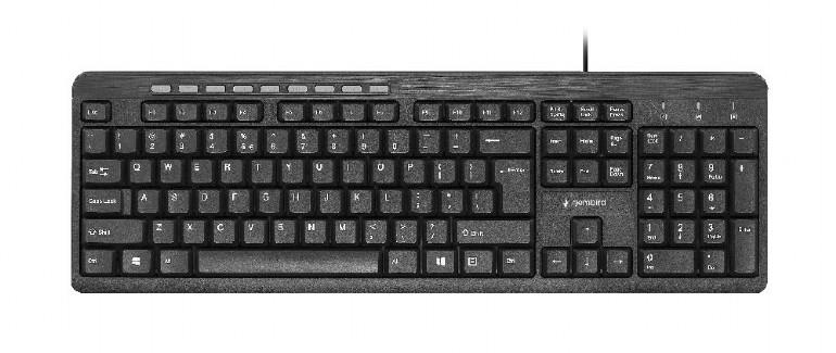 KEYBOARD MULTIMEDIA USB ENG/KB-UM-106 GEMBIRD