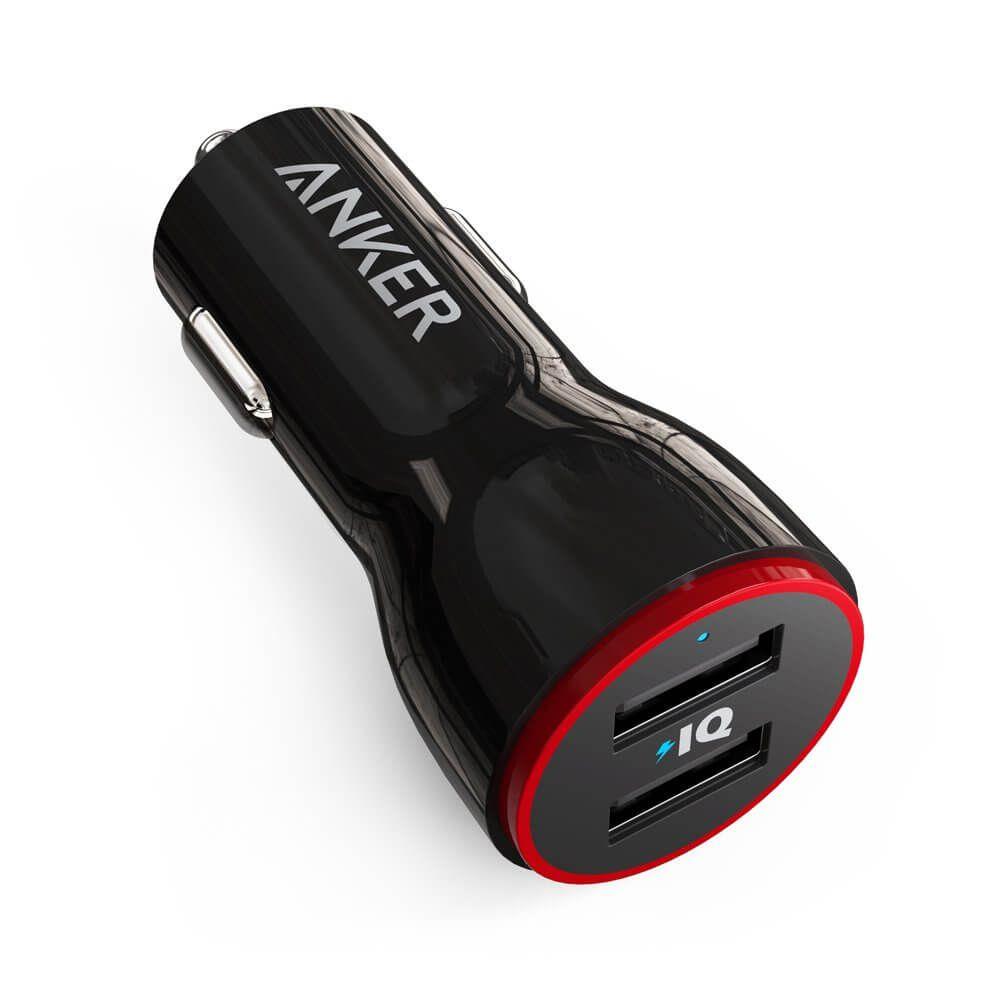 MOBILE CHARGER CAR POWERDRIVE/2 24W DUAL A2310G11 ANKER