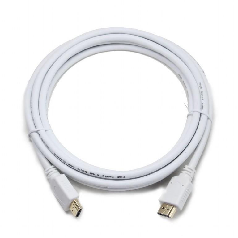 CABLE HDMI-HDMI 3M V2.0/WHITE CC-HDMI4-W-10 GEMBIRD