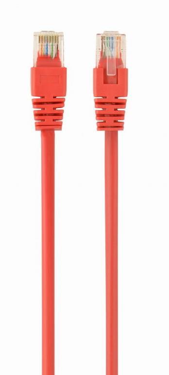 PATCH CABLE CAT5E UTP 0.5M/RED PP12-0.5M/R GEMBIRD