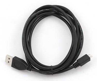 CABLE USB2 A PLUG/MICRO B 3M/CCP-MUSB2-AMBM-10 GEMBIRD