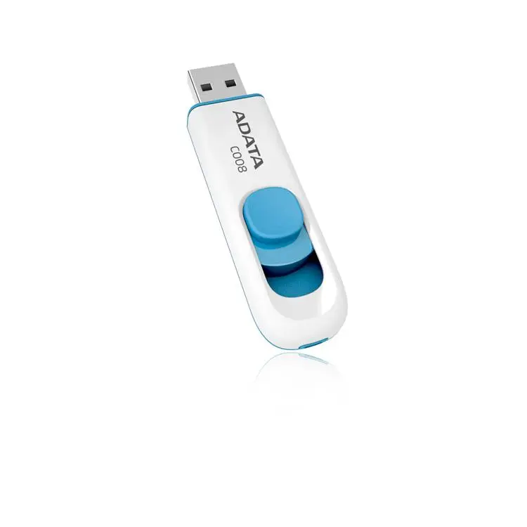MEMORY DRIVE FLASH USB2 16GB/WH/BLUE AC008-16G-RWE