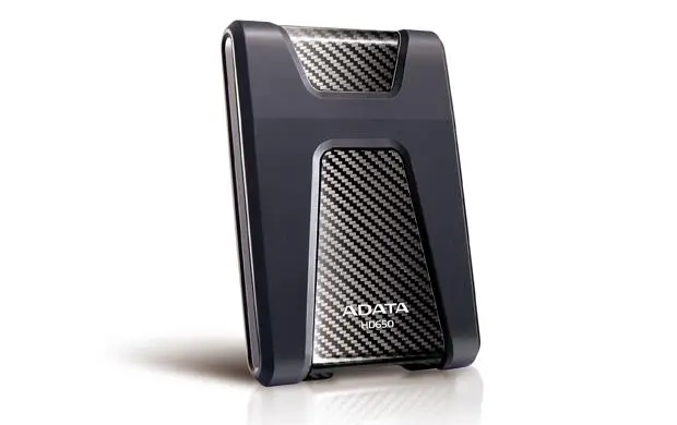 External HDD|ADATA|1TB|USB 3.1|Colour Black|AHD650-1TU31-CBK