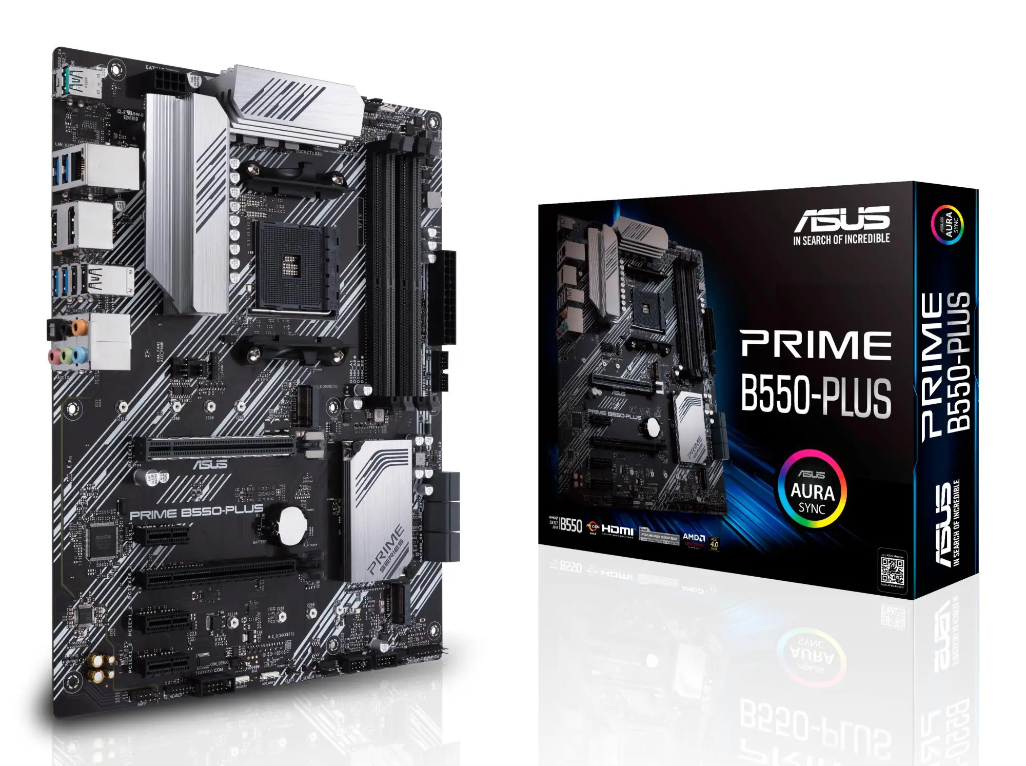 Mainboard|ASUS|AMD B550|SAM4|ATX|3xPCI-Express 3.0 1x|1xPCI-Express 3