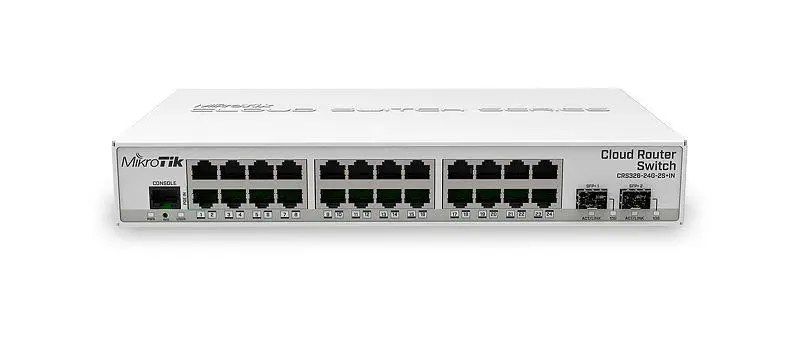 Switch|MIKROTIK|CRS326-24G-2S+IN|Switch type Managed|24xRJ-45 ports|RJ-45 Ports Type