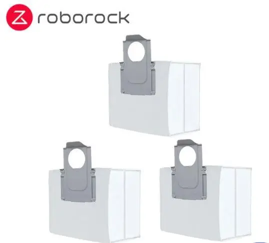Vacuum Cleaner Accessory|ROBOROCK|Disposable Dust Bag 3pcs|White|For