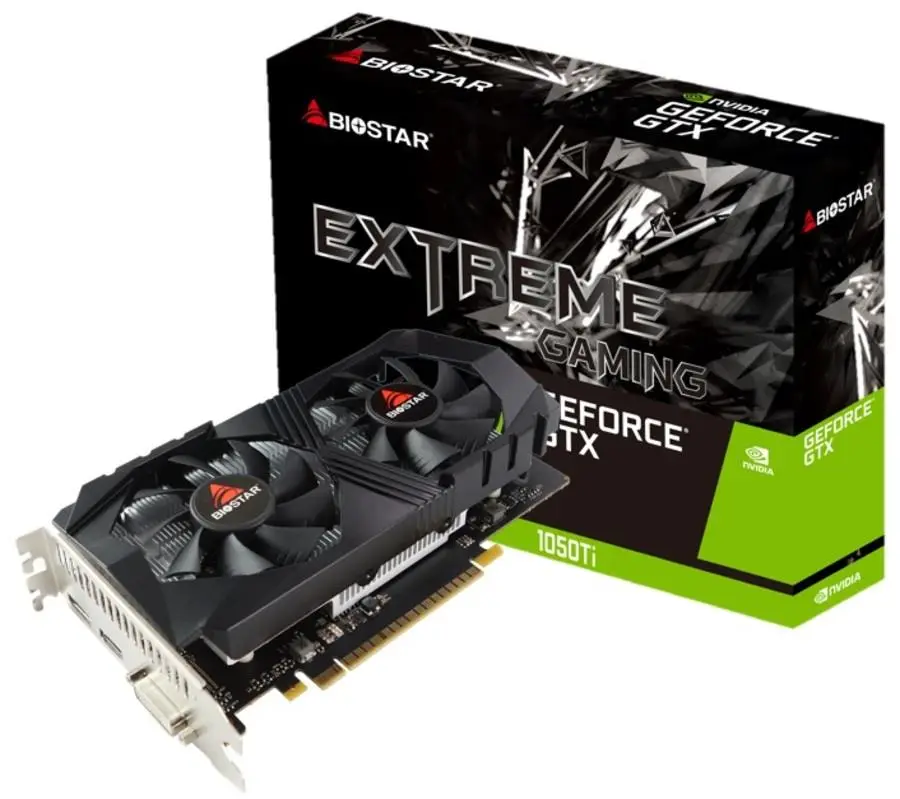 Graphics Card|BIOSTAR|NVIDIA GeForce GTX 1050 TI|4