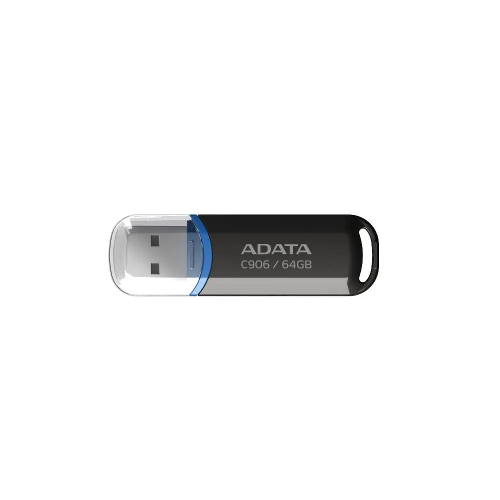 MEMORY DRIVE FLASH USB2 64GB/BLACK AC906-64G-RBK