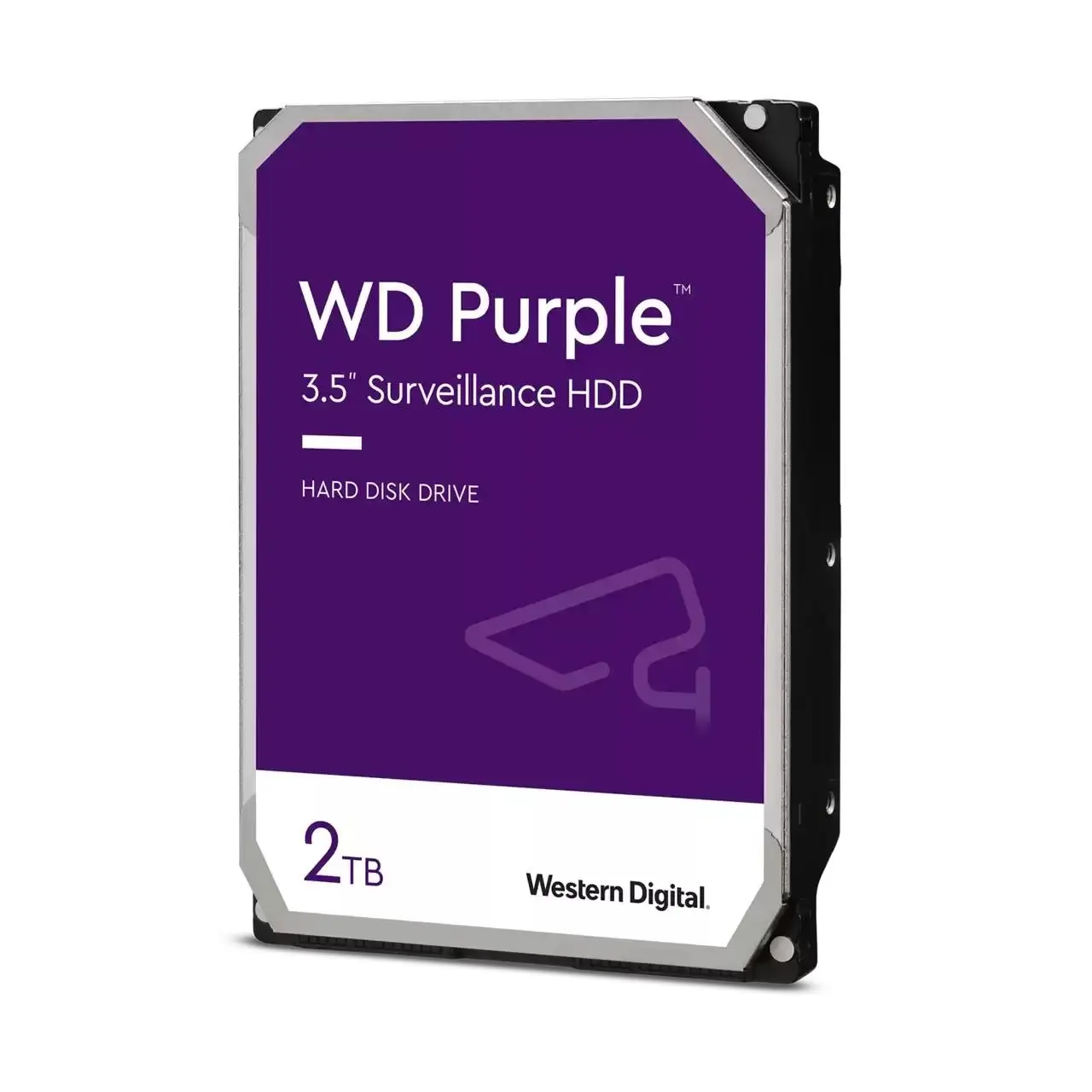 HDD|WESTERN DIGITAL|Purple| 2 TB|Serial ATA|3.5