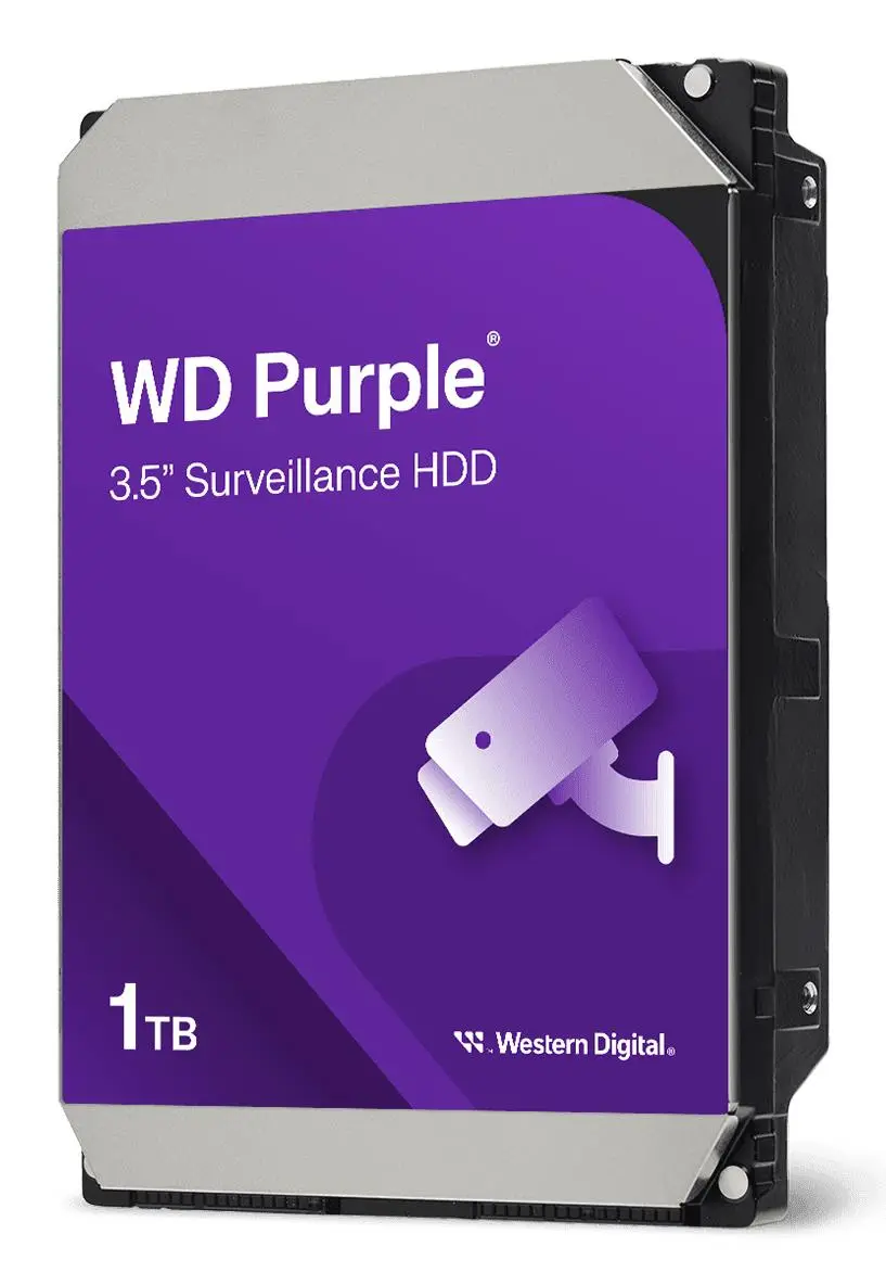 HDD|WESTERN DIGITAL|Purple|1TB|SATA 3.0|64 MB|5400 rpm|3