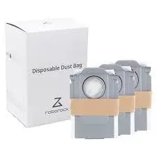 Vacuum Cleaner Accessory|ROBOROCK|Disposable Dust Bag 3-pack|White|For