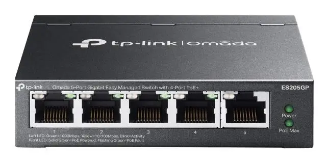 Switch|TP-LINK|Omada 5-Port Gigabit Easy Managed Switch|Switch