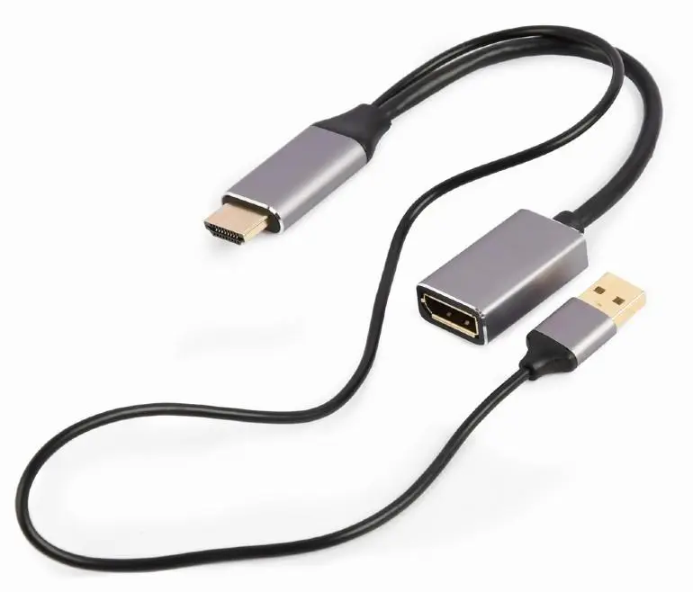 I/O ADAPTER HDMI TO DP/BLACK A-HDMIM-DPF-02