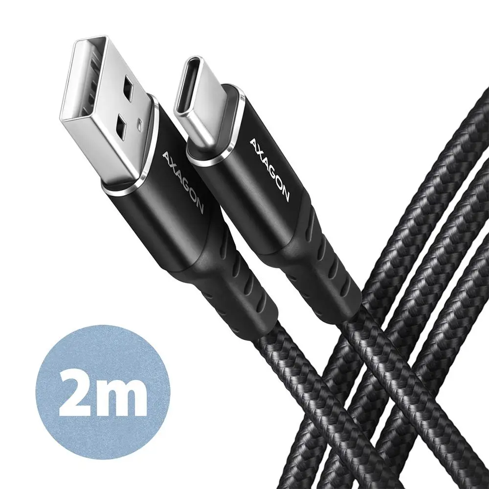 CABLE USB-C TO USB2.0 2M/BLACK
