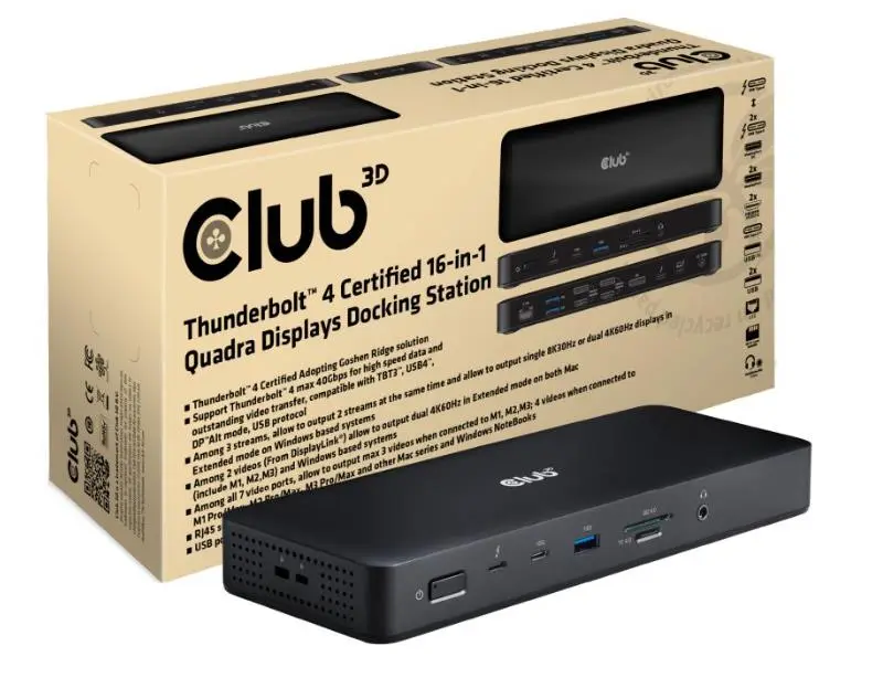 NB ACC DOCKING STATION 16IN1/THUNDERBOLT CSV-1583
