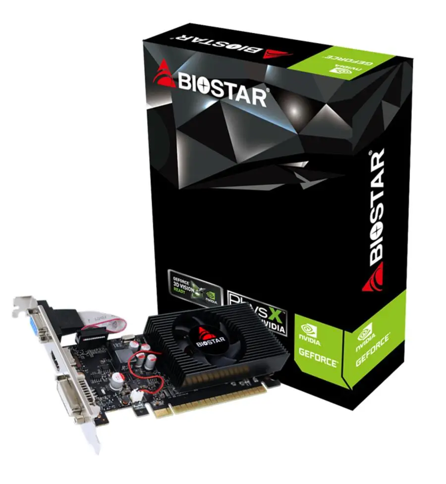 Graphics Card|BIOSTAR|NVIDIA|GeForce GT 730|700 MHz|2 GB|GDDR3|128