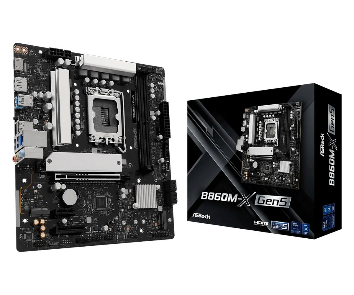 Mainboard|ASROCK|Intel B860|LGA 1851 (Socket V1)|micro ATX|RAM